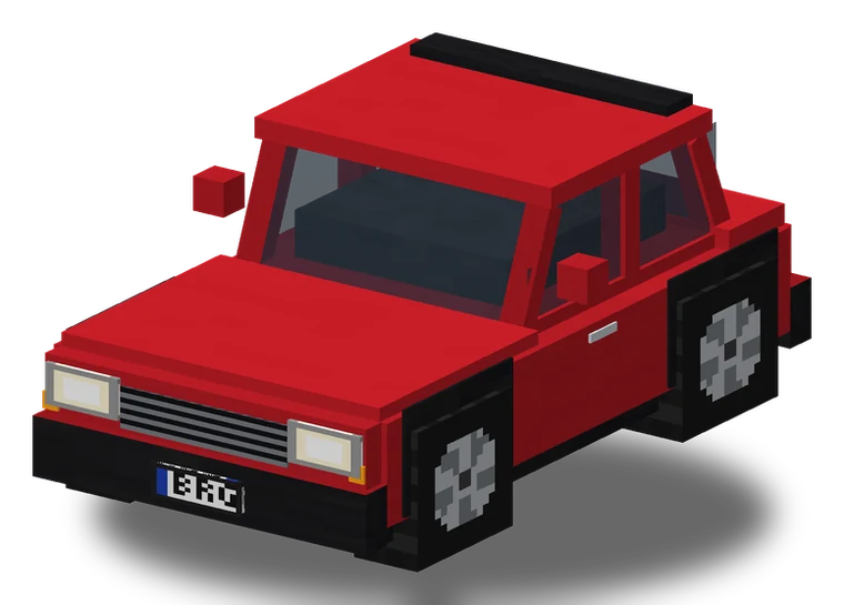 BRG Flitzer – Minecraft-Auto auf BRGBlocks